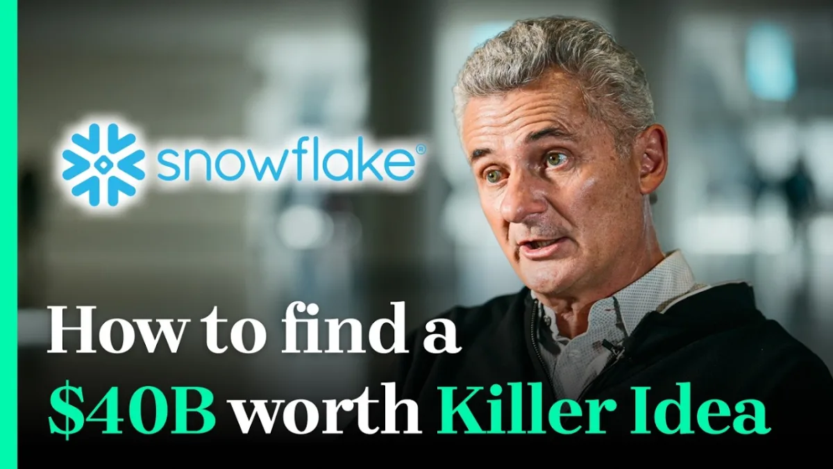 How to find a Killer Idea worth $40B
